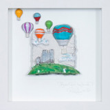 Rebeka Kahn 'Beautiful Ireland' Castle 26cm x 26cm