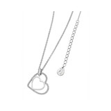 Tipperary Crystal Silver Heart Necklace_10001