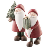 BKXMAS30826 Set Of Two Santas
