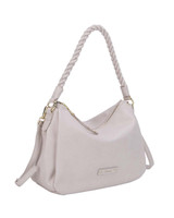 Piera Twisted Handle Shoulder Bag 