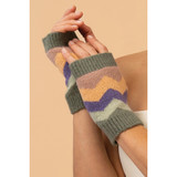 Ladies Nora Wrist Warmers Sage 1