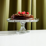 Killarney Crystal Trinity Footed Cake Plate  _10005