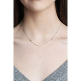 Juvi Tiny Pearl Chain Necklace_10003