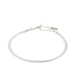 Pilgrim Joanna Silver Flat Snake Chain Bracelet_10001