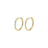 Pilgrim Trudy Large Crystal Hoop Earrings Gold Plated_10001