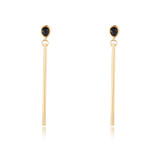 Scribble & Stone Glass Pendulum Earrings_10002