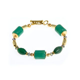 K Kajoux Wilde Emeralde Linear Bracelet_10001