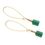 K Kajoux Wilde Emeralde Column Earrings_10002