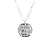 Andrea Mears Silver Athena Goddess Necklace _10003