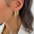 Crystals & Co Large Crystal Encrusted Hoop Earrings _10001