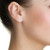Newbridge Flower Earrings Clear Stones_10001