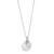 Absolute Sterling Silver Birthstone Disc Pendant_10010