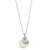 Absolute Sterling Silver Birthstone Disc Pendant_10011