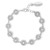 Absolute Vintage Cluster Silver Bracelet_10002