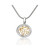 Jill Graham Eternal Pendant Small Silver With 18ct Gold_10001