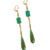 K Kajoux Wilde Emeralde Statement Earrings_10002