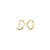 Pilgrim Alberte Organic Shape Hoop Earrings Gold-plated_10001