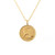 Andrea Mears Gold Lucky Irish Coin Neckace _10001