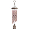 30" Rose Gold Signature Series Wind Chime -  God Has You In His Keeping