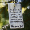 Trust in the Lord - Proverbs 3:5 Scripture Dog Tag