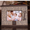 Let Not Your Heart Be Troubled Resin Photo Frame