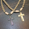 Macrame Choker with Cross