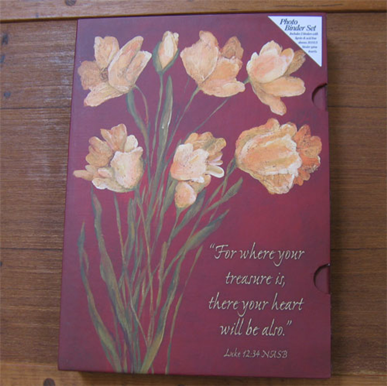 Photo Binder Set - Luke 12:34