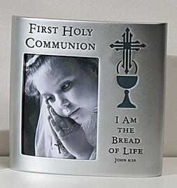 1st Holy Communion Photo Frame - John 6:35