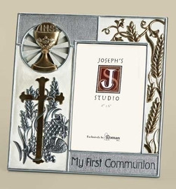 First Communion Frame - Silver/Gold Collection