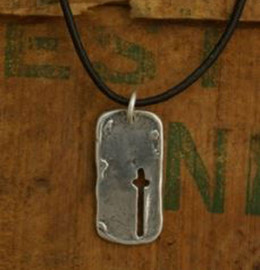 AMEN Sterling Silver Necklace