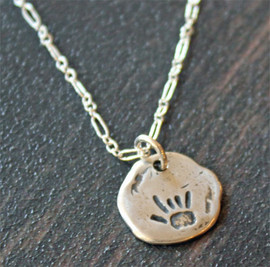 I Love You (Sign Language) Sterling Necklace