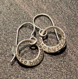 So Blessed Sterling Silver Earrings