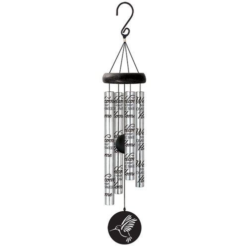 21" Signature Series Sonnet Wind Chime - Welcome