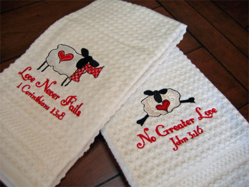 Valentine Towel Set