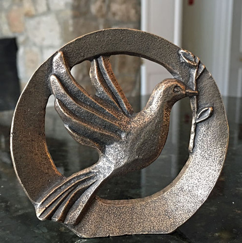 Holy Spirit of Peace Dove Standing Plaque