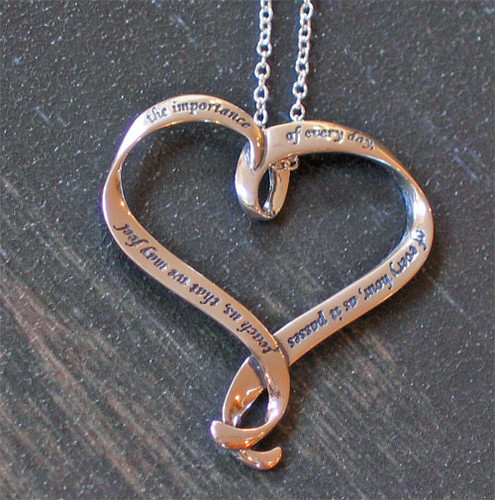 Teach us... Sterling Silver Necklace