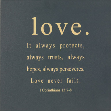 What does it mean that love always trusts (1 Corinthians 13:7