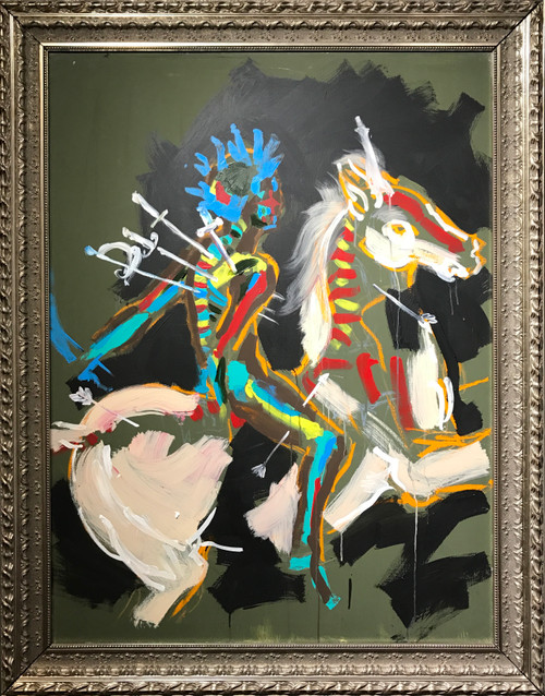 Soldier On Horse