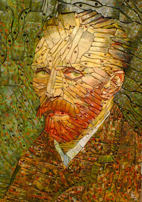 Vincent Van Gogh (Green Background)