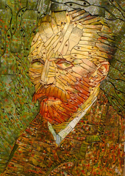 Vincent Van Gogh (Green Background)