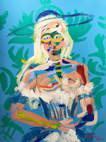Lady in Hat