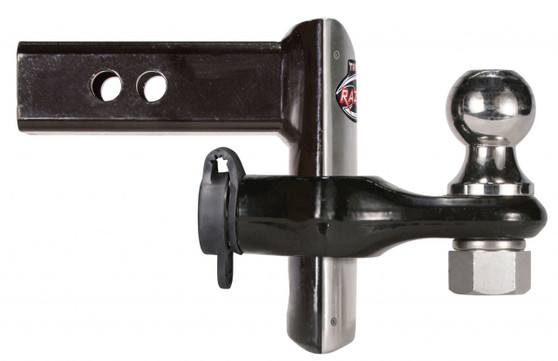 TRZ6SFP - TRIMAX RAZOR Adjustable Tow Hitch 6" Drop Stainless Steel Face