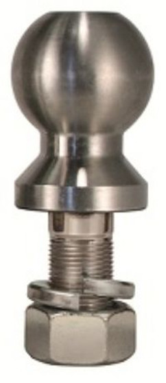 TBC2 - 2" Chrome Tow Ball with 1" Shank