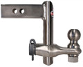 TRZ8SX - Stainless Steel TRIMAX RAZOR Adjustable Tow Hitch 8" Drop