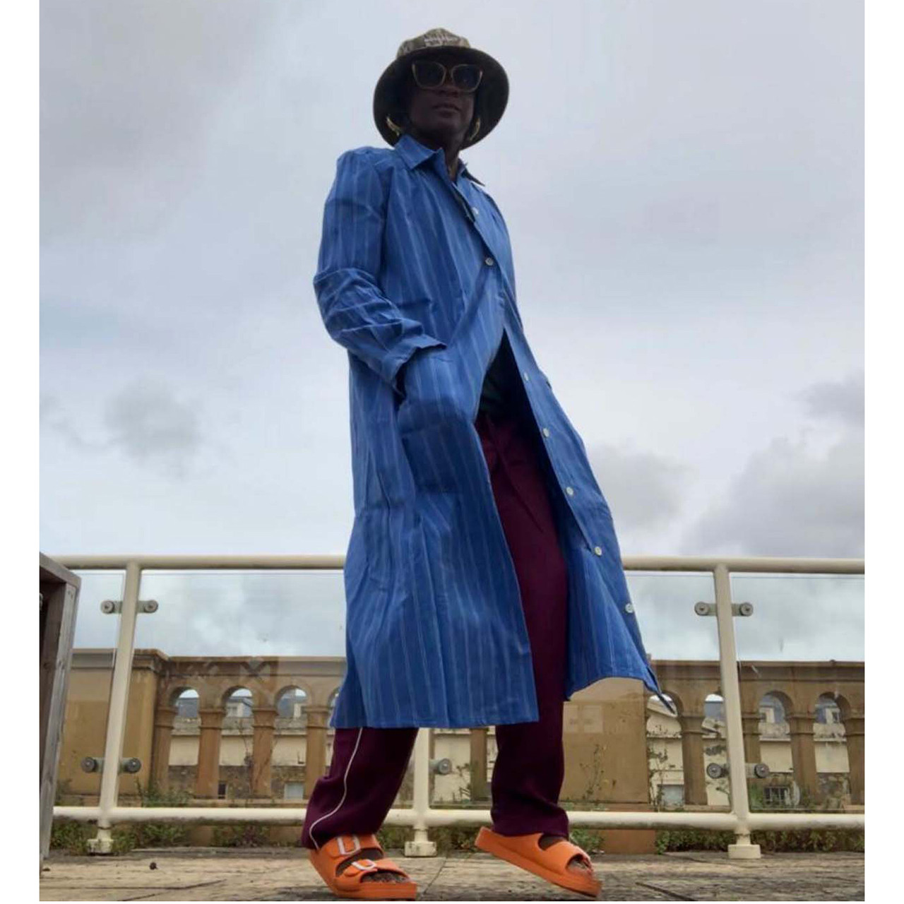 Vintage Swedish deadstock shirt-dress - WerkHaus Margate