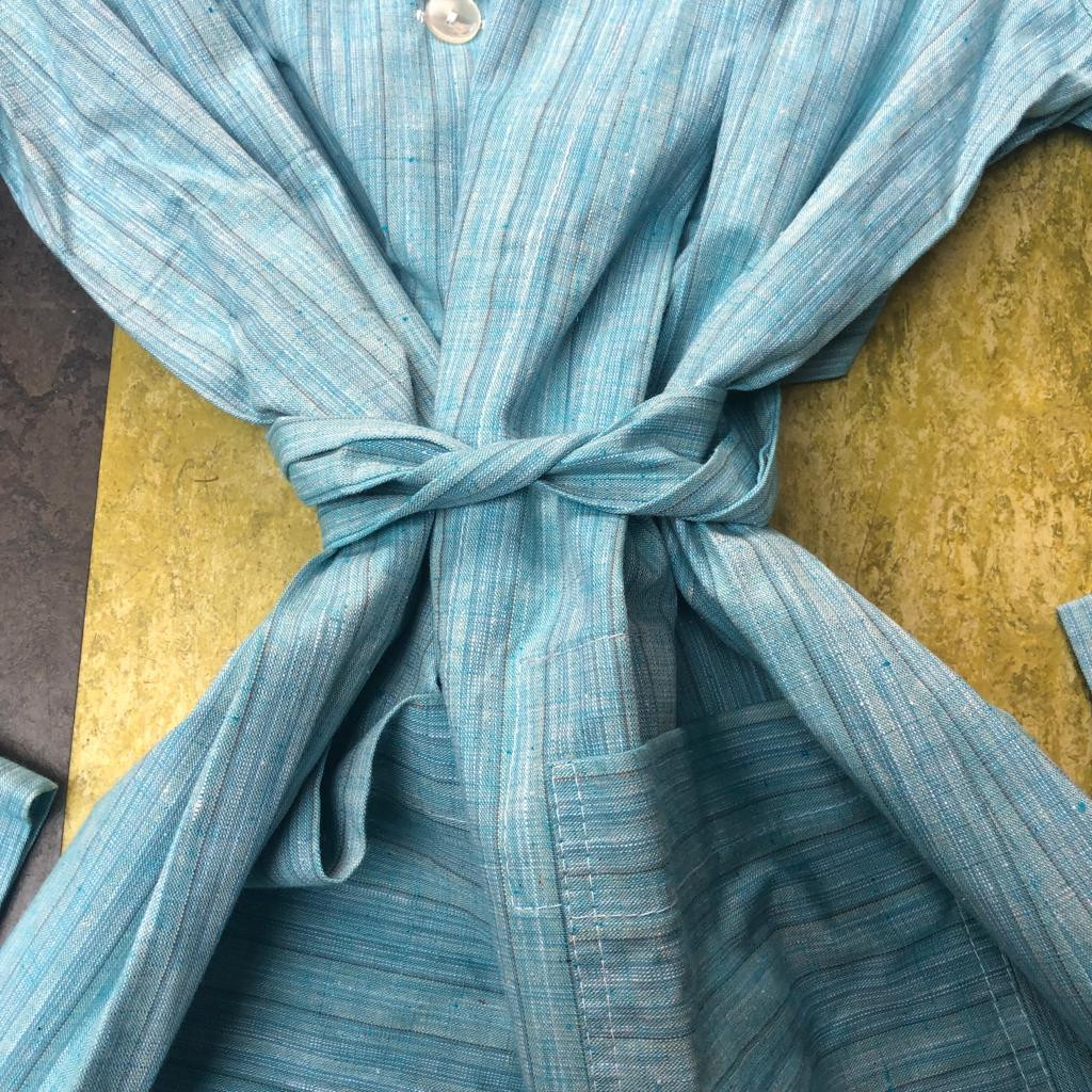 Vintage Swedish deadstock shirt-dress - WerkHaus Margate