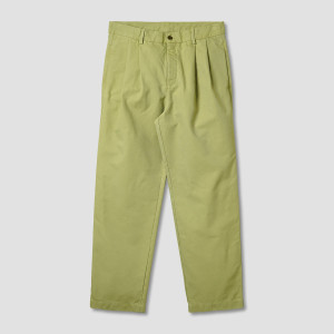 Pleated Chino- Olive Twill ON SALE Pleated Chino- Olive Twill ON SALE