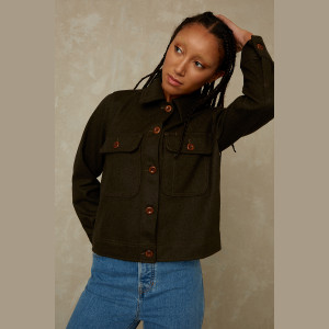 Lavinia Jacket-Forest Green