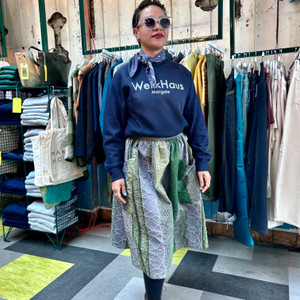 Skirt - Green & Grey Molecular Skirt - Green & Grey Molecular