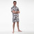 ISP Pyjama Shirt - Mono Black and White ISP Pyjama Shirt - Mono Black and White